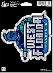 Rico Industries NCAA West Florida Argonauts 5" x 7" Vinyl Die-Cut Decal - Car/Truck/Home Accessory