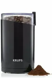 KRUPS F203 Electric Spice and Coffee Grinder with Stainless Steel Blades NEW