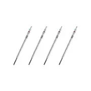 4 x Bosch Glow Plugs for Suzuki Grand Vitara JB419 JT 1.9L F9Q I4 Length 91mm