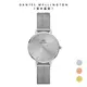 【Daniel Wellington】DW 手錶 Petite Unitone 28mm 幻彩米蘭金屬錶-三色任選