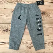 Jordan Jumpman Grey Toddler Jogger Sweats with Pockets Size 2T