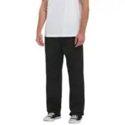 Volcom Mens FRICKIN REGULAR STRETCH PANTS - BLACK New With Tags Size 36
