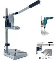 Drill Press Stand for Hand Drill, Adjustable Bench Clamp Drill Press Floor Stand