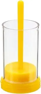TF Bee Queen Catcher Marking Marker Cage Bottle Plunger Push Beekeeping Tool Kits, Yellow