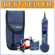 Battery-Powered Wire Tracer & Tone Generator Probe Kit for Precise Installations