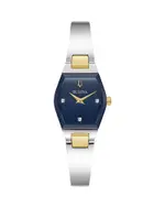 Bulova Gemini Bangle Watch, 33mm x 22.5mm