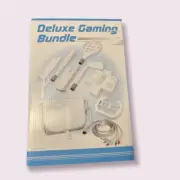 DELUXE GAMING BUNDLE FOR NINTENDO WII COOLING STAND BAG SPORTS KIT TENNIIS GOLF