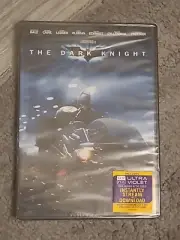 THE DARK KNIGHT DVD 2012 Christian Bale, Michael Caine, Heath Ledger NEW SEALED