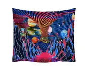 T56 150*130cm Colorful Abstract Hanging Cloth Beautiful Wall Background Tapestry for Bedroom Living Room Decoration