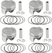 4Sets Motorcycle 67mm Piston & Rings Kits For CBR600 F5 2003-2005 CBR600RR RR 2003-2005