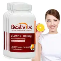 在飛比找PChome24h購物優惠-【美國Bestvite】必賜力維生素C1000膠囊4瓶組 (