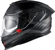 Nexx Y.100R Baron, full face helmet , color: Matt Black/Grey , size: XL