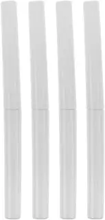 WRITWAA Silicone Lip Brush Set 4pcs Makeup Brush Set Lip Gloss Applicator Eye Shadow Sponge Reusable for Women