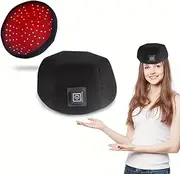 MINYI IRed Light Therapy For Hair Growth,Red Light Hair Growth System,FDA Cleared For Hair Loss In Men & Women,Advanced Hair Regrowth System,Red Light Therapy Cap. (Black 02)
