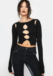 [BADEE] Talia Cut-Out Tee