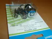 Ace Lock Round Key Switch, DPST,Philmore 30-10077