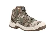 Safety Jogger Mens Desert Camo Safety Boots (Multicoloured) (7 UK)