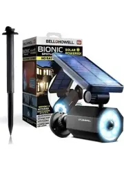 Bionic Spotlight Solar Outdoor Light with Motion Sensor New In Box