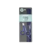 Conair Comb & Cut 5-1/2 Barber Hair Cutting Shears & Comb