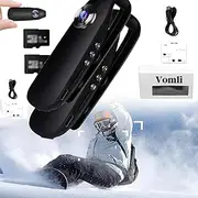 Vomli Detect Clip Body Camera, Vomli Camera, Vomli Detect Clip Camera1080P Mini Camera Body Mounted Camera, 32GB Small Body Cameras, New Portable Pocket Tiny Body Cams Back Clip (2 Set)