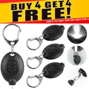 4pcs.LED Keychain Lamp Super Bright Flashlight Keyring Camping Mini Pocket Torch