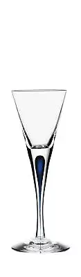 Orrefors Intermezzo Blue 2 Ounce Snaps