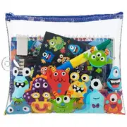 Studymate Activity Pencil Case Set Monsters