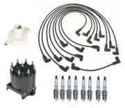 ACDelco Ignition Kit Distributor Rotor Cap Wire Spark Plugs .045" for C2500 V8