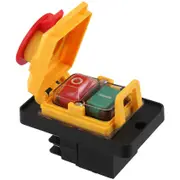 Electromagnetic Switch Magnetic Button Switch KJD12 16A 250V Power Tool Undervoltage Overload Protection Switch Photo Color