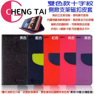 三星Galaxy S7 韓式撞色皮套 可插卡可站立 CHENG TAI