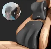 Memory Foam Car Neck Pillow Protective Lumbar Back Support Car Headrest Cushion