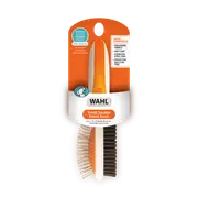 Wahl Orange/White Double Sided Pin/Bristle Brush Small