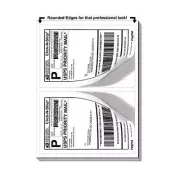 2000 Self Adhesive Mailing Shipping Labels 8.5x5 Stick Paypal eBay shipping