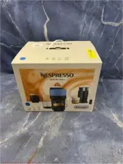 Nespresso Vertuo Pop+ Coffee Machine with Aeroccino by De'Longhi Pacific Blue