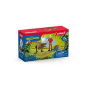 Schleich Kids/Childrens Toy Play Replica Figurine Tyrannosaurus Rex Attack 4y+