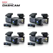 4 Pack - Kleva 4K UHD Front & Rear Dash Cam + FREE 32GB Micro SD Card