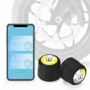 Motorbike Wireless TPMS Tyre Pressure Monitor System APP Display iOS Android TM