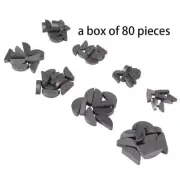 80x Metric Woodruff for Key Assortment Set Metric Half Moon Shaft Flywheel
