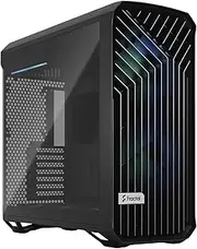 Fractal Design Torrent FD-C-TOR1A-04 RGB Black E-ATX Tempered Glass Window High-Airflow Mid Tower Computer Case