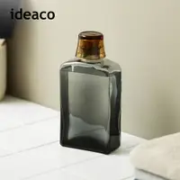 在飛比找蝦皮商城優惠-【日本ideaco】復古風漱口水用玻璃空瓶(附漱口杯)-40