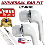 2PK- Headset Earphone Earbud For Samsung Galaxy oem j5 S6 S7 Edge S8 S9 + Note 8