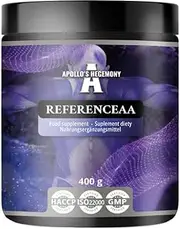 ReferencEAA 400g Powder - Essential Amino Acids with High BCAA Content - 40 Servings - Perfect for Muscle Recovery & Growth - Unflavoured - by Apollo's Hegemony