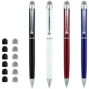 Stylus Pens, 4 Hybrid Mesh Fiber Tips and Ballpoint Pens for Touch Screen Dev...