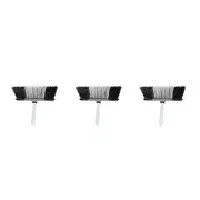 3x Ultimo Premium Soft Broom 1.2M 2 Heavy-Duty Sweeping 31x129cm GRN/GRY Asstd