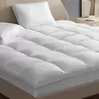Pillow Top Mattress Topper King Size - Waterproof Mattress Protector Quilted ...