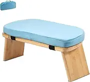 AwObEpl Kneeling Chair,Prayer Chair,Yoga Stool,Foldable Yoga Bench,Ergonomic Prayer Bench for Indoor Outdoor Sitting Thinking (Blove)