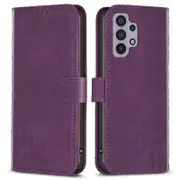 Stand Cover for Samsung Galaxy A32 4G (EU Version) Imprinting Pattern Folio Flip Phone Case