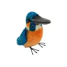 Hansa King Fisher soft plush toy 3.5"/9cm King Fisher Soft Toy