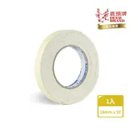 在飛比找momo購物網優惠-【DEER BRAND 鹿頭牌】泡棉雙面膠帶18mm x 5