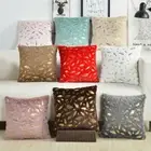 Multicolor Durable Smooth Safety Silk Satin Decorative Pillow Cases Pillowslip $